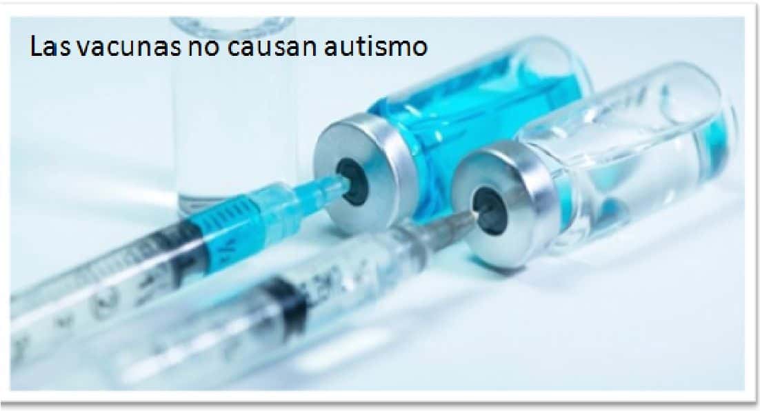 Las vacunas no causan autismo