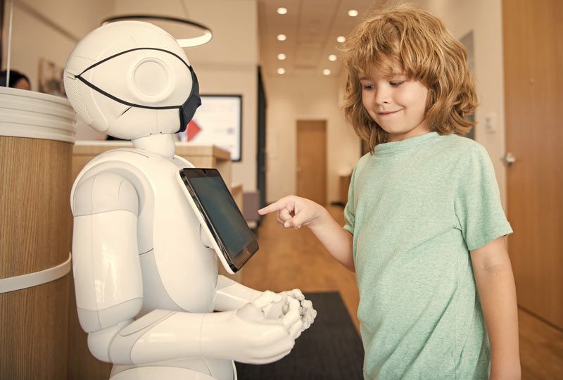 Los robots benefician la comunicación de niños con autismo